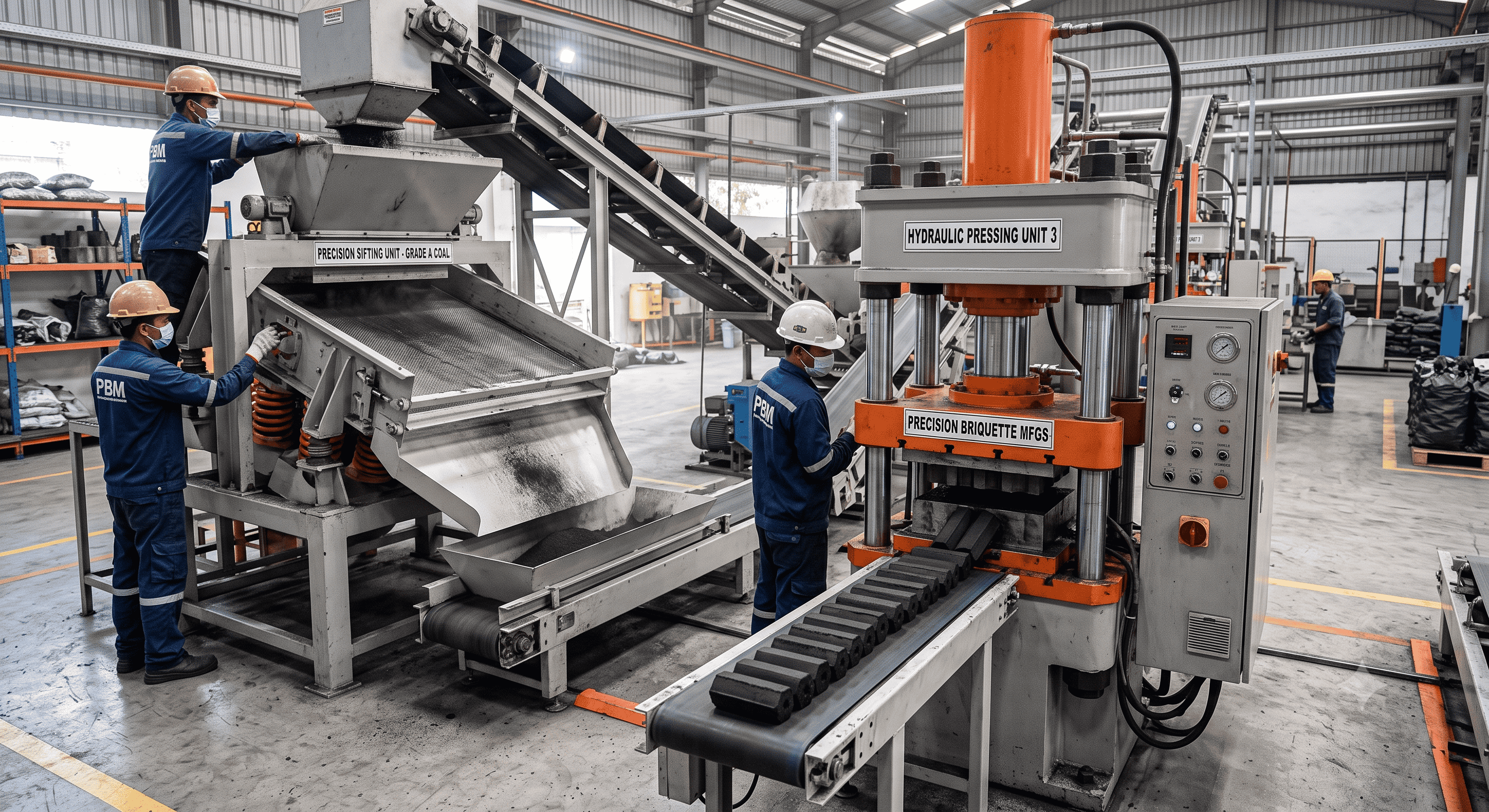 Factory Sifting & Pressing